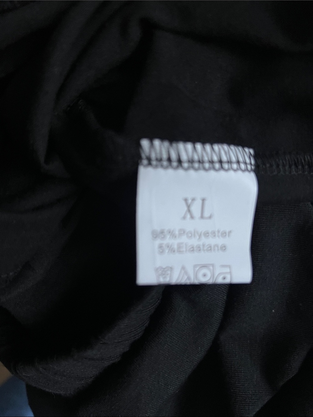 Milano Italy NWOT Woman’s Black Cropped Jogger Pants - Picture 4 of 5